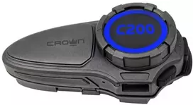 „Crown T2 Plus“ „Bluetooth“ motociklo domofonas, juodas