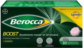 Berocca Efervescencinės Tabletės 30 vnt. Guarana