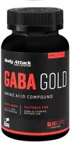 Body Attack Gaba Gold 80 Kapsulės - GABA Metabolizmas