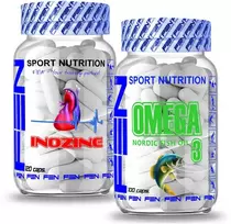Fen Sport Nutrition FEN Omega 3 + FEN Inosine + geležis Papildų rinkinys širdžiai
