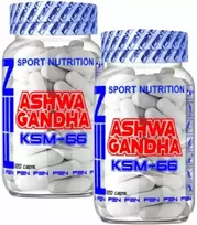 Fen Sport Nutrition FEN ASHWAGANDHA KSM-66 120 kaps - ašvaganda x 2 vnt.