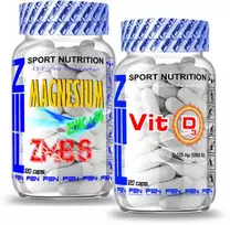 Fen Sport Nutrition FEN ZMB6 + FEN Vit D, 2 x 120 kaps (Vitaminų ir mineralų kompleksas)