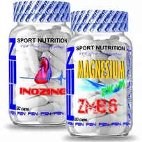Fen Sport Nutrition FEN Inosine Booster + FEN ZMB6 2 x 120 kaps (Papildų rinkinys ištvermės sportui)