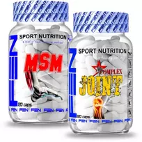 Fen Sport Nutrition FEN Joint Complex + FEN MSM, 2 vnt po 120 kaps. (Rinkinys sausgyslėms, raiščiams, sąnariams)