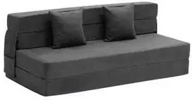 Vevor Sulankstoma sofa-lova 3-in-1 su pagalvėmis pilka