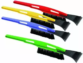 Sniego valymo šepetys su ledo gremžtuku Bottari 53 cm