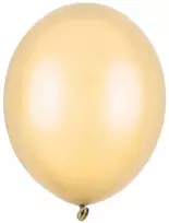 Balionai stiprūs 30cm 100 vnt šviesiai oranžiniai