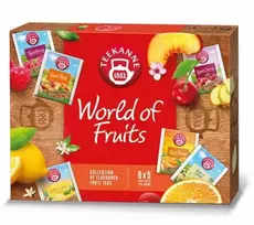 TEEKANNE TEALOUNGE System „Teekanne World of Fruits“ arbatos rinkinys, 6x5 vokeliai
