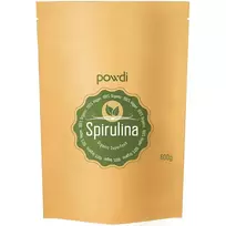 Powdi Ekologiška Spirulina tabletės, 600 g – didelė pakuotė baltymams, energijai ir imunitetui, ekologiškas maisto papildas sportuojantiems