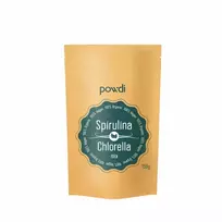 Powdi Spirulina ir Chlorella MIX tabletės, 150 g – dviejų dumblių derinys detoksikacijai, energijai ir imunitetui