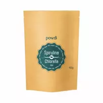 Powdi Spirulina ir Chlorella MIX tabletės, 450 g – didelė pakuotė organizmo valymui, imunitetui ir kasdienei energijai