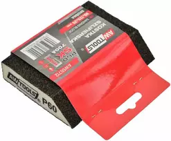AW-Tools AWTOOLS ŠLIFAVIMO KALADĖLĖ NUOŽULNI 89x125x25mm P 80