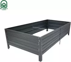 NAUJIENA! Pakelta lysvė KLASIKA GARDEN, dažyta pagal RAL7016 - RAL 7016 - 190 x 90 x 20 cm