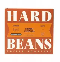 Kavos pupelės Hard Beans Coffee Konkret šokoladinės espreso kavos pupelės 250g