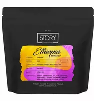 Kavos pupelės Story Coffee Roasters Etiopija Guji Natūrali Espreso 250g