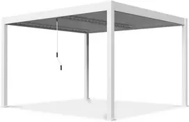 Pavėsinė Pergola ELEGANCE DUO 3.6x4, Baltas