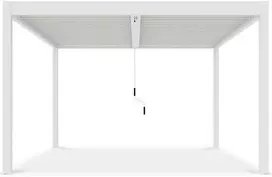 Pavėsinė Pergola ELEGANCE DUO 4x4, Baltas