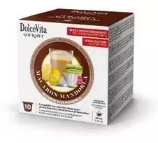 Dolce Vita Macaron — migdolinio pyragaičio (macaron) skonio cappuccino kapsulės 80 vnt. (tinka Nespresso* sistemai)