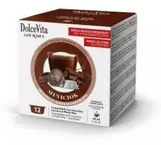 Dolce Vita Miniciok — šokolado gėrimo kapsulės 96 vnt. (tinka Lavazza A Modo Mio* sistemai)