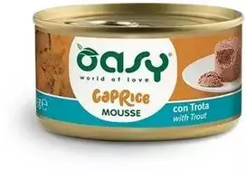 Maisto produktai - Oasy Caprice Mousse Upėtakis 85g Be glitimo Be grūdų