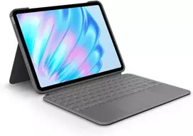 Klaviatūra ir pelė Kit Logitech Combo Touch for iPad Air 11-inch (M2) - Italian QWERTY išdėstymas - Pilkas