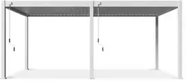 Pavėsinė Pergola DELUXE 3.6x6, Baltas