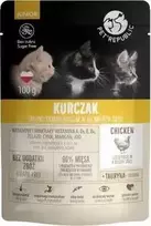 Pet Republic PetRepublic filė su vištienos filė pakuotėje katei junior 100g