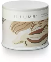 ILLUME Driftwood Vanity Tin kvapioji žvakė, balta