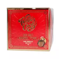 Willie's Cacao - Jūros druskos karameliniai juodieji perlai 150g