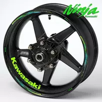 Kawasaki NINJA ratlankių lipdukai – 16 vnt.