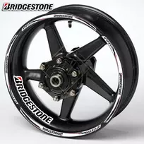 Bridgestone motociklo ratlankių lipdukai