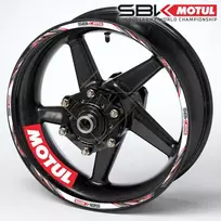 Motul SBK motociklo ratlankių lipdukai