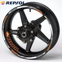 Repsol motociklo ratlankių lipdukai
