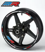BMW S1000RR ratlankių lipdukų rinkinys – 16 vnt.