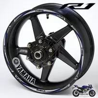 Yamaha YZF R1 motociklo ratlankių lipdukai