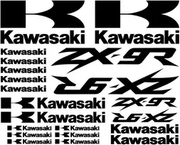 Kawasaki ZX-9R motociklo lipdukų rinkinys