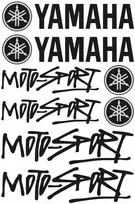Yamaha Moto-Sport motociklo lipdukų rinkinys