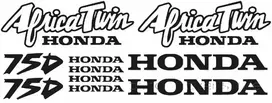 Honda Africa Twin 750 Sport motociklo lipdukų rinkinys