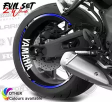 Yamaha motociklo ratlankių lipdukai