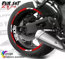 Aprilia motociklo ratlankių lipdukai