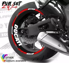 Ducati motociklo ratlankių lipdukai