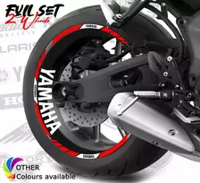 Yamaha motociklo ratlankių lipdukai