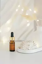 Lukata Gipsinis bijūnų žiedas su aromatiniu aliejumi 10ml, Namų dekoro elementas
