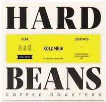 Hard Beans - Kolumbijos rausvojo burbono bananų pyrago filtras 200 g