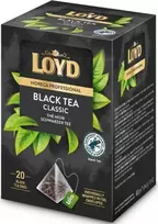 Juodosios arbatos gėrimas LOYD HORECA juodas, piramidės, 20 x 2g