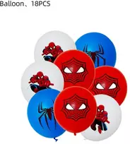 Balionai „Žmogus voras” (Spiderman) 18 vnt.
