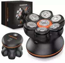 MAXGROOM JK-1688 elektrinis galvos ir barzdos skustuvas – juodas