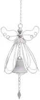 Vėjo varpelis metalinis baltas 15,5x15x57 cm 4Living 312143