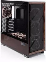 Antec Flux Pro Noctua Edition, Tower-case - juodas/holz, incl. NA-FH1 fan-Hub