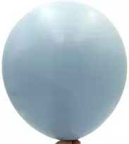 Pilkai mėlyni balionai, 100 vnt.